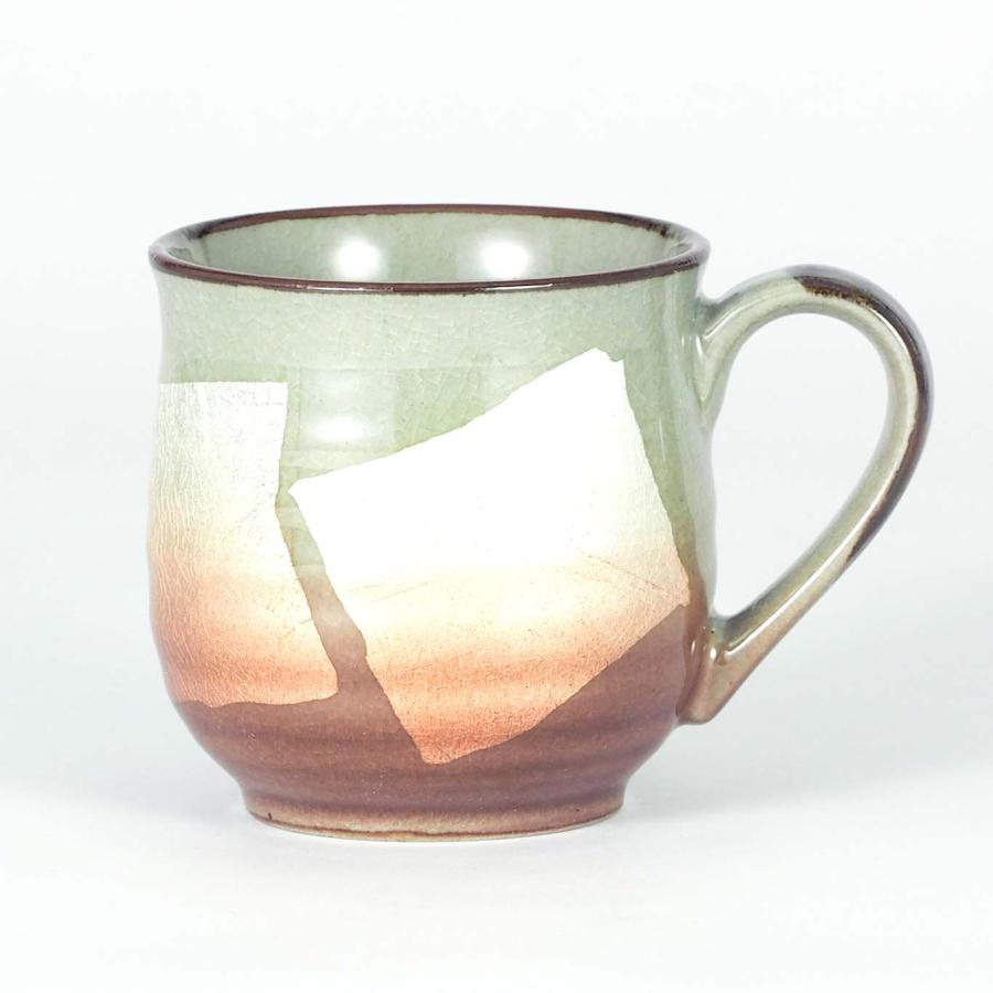 九谷焼 マグカップ 銀彩 5色 MUG cup GINSAI 5colors (プレゼント 贈り物 ギフト お祝いに) 密柑色